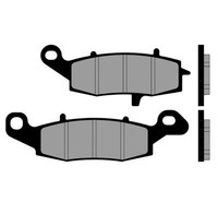 BeläGe Bremse Organisch Brenta 3092 Vorne Suzuki SFV Gladius Left Rear 650