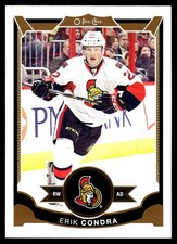 2015-16 O-Pee-Chee #311 Erik Condra Ottawa Senators Hockey Card