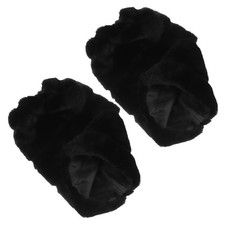 Leg Warmers for Women Long Foot Sock Furry Boot Cuffs