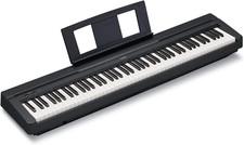 YAMAHA P71 88-Key Weighted Action Digital Piano with Sustain Pedal and Power Sup