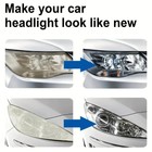 Car Headlight Restoration Polish Headlamp Scratch Remover & Oxidation Cleaner UK