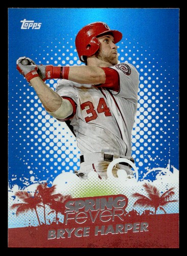 2013 Topps - Bryce Harper Baseball card Washington Nationals Raw Trading Card