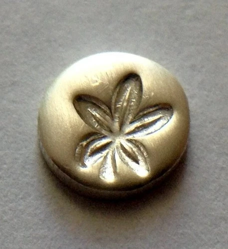 0.50 Gram Solid Silver Cannabis Leaf  Round - .999 Pure Bullion - FREE SHIP!!!!!