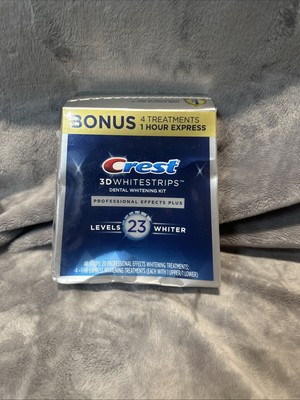 Crest 3D Whitestrips, Whitening Kit, Levels 23 Whiter, 48 Strips 24ct 
