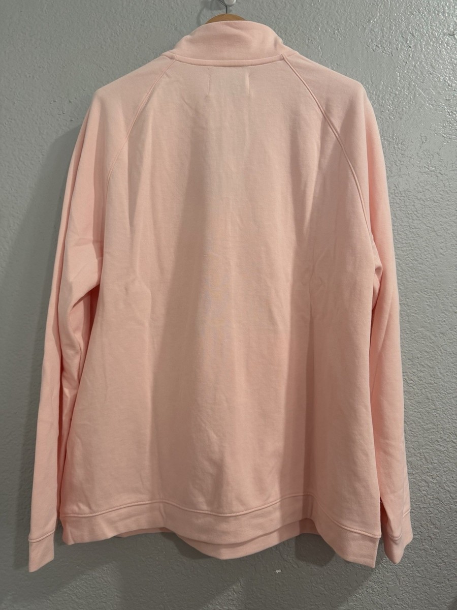 Nike Jordan Golf Men's Half-zip Long Sleeve Top FB7562-622 Pink