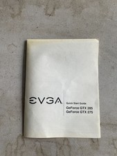 Guida rapida EVGA Geforce GTX 285 e 275