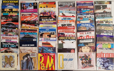 100x Vinyl Single 7'' Sammlung Rock/Pop/80er/Oldies - Gut bis Sehr Gut - #PS14