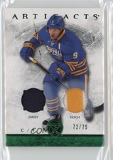 2012-13 Upper Deck Artifacts Emerald Jersey/Patch 72/75 Derek Roy #18 Patch 1w9