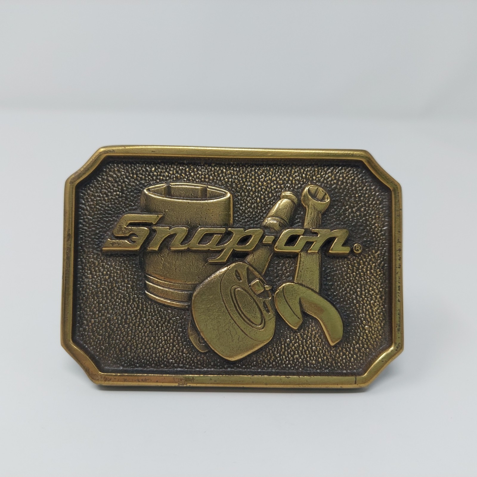 BTS Snap On Tools Socket Wrench Solid Brass Belt … - image 1