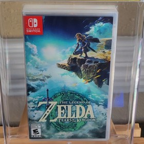 Zelda Tears of the Kingdom Nintendo Switch PSA 10 A++ 1st Print CGC VGA WATA