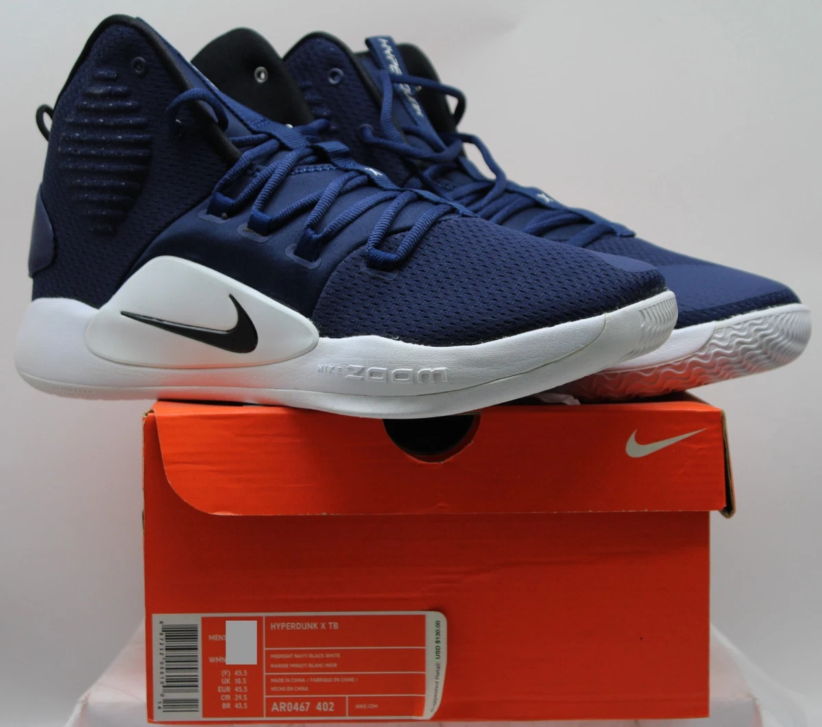 Nike Hyperdunk X TB Midnight Navy for Sale | Authenticity