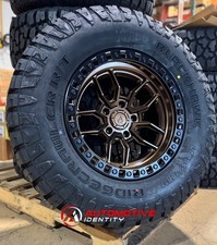 5 17x9 Arena A109 Bronze Wheels 33 Rt Tires 5x5 Jeep Wrangler Jk Jl