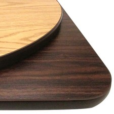 Oak Street Mfg OW3042 30 in x 42 in x 1 in Oak/Walnut Table Top