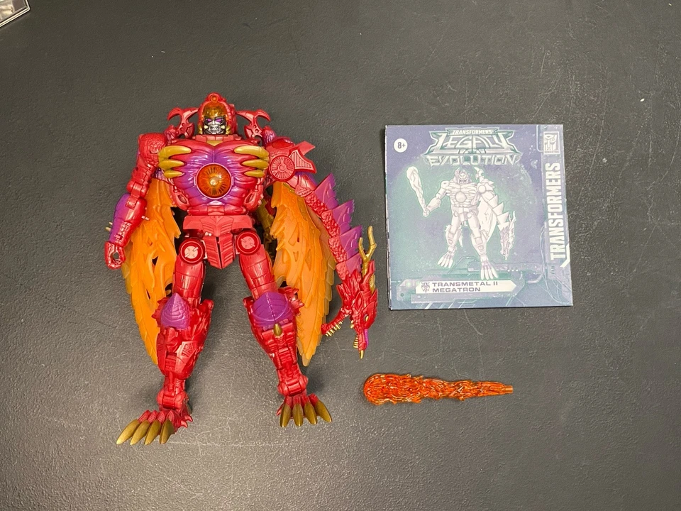 Transformers Legacy Leader Class Transmetal II Megatron (Completo, Usado) Foto 2 de 4