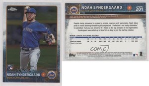 2015 Topps Chrome Short Print Noah Syndergaard #201 Rookie RC