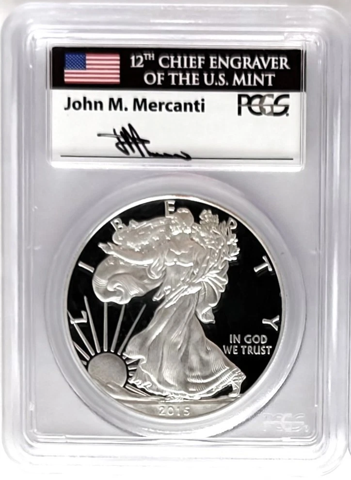 American Eagle PCGS 2015 Silver Bullion Coins for sale | eBay