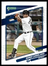 2021 Donruss Jeimer Candelario Detroit Tigers #92