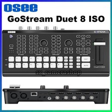 OSEE GoStream Duet 8 ISO 8-CH Channels Video Switcher Panel with 4 4K-HDMI 4 SDI