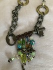 Necklace, Mixed Findings, Handmade Beaded, Skeleton Key, Recycled Up Jewelry! — photo 9