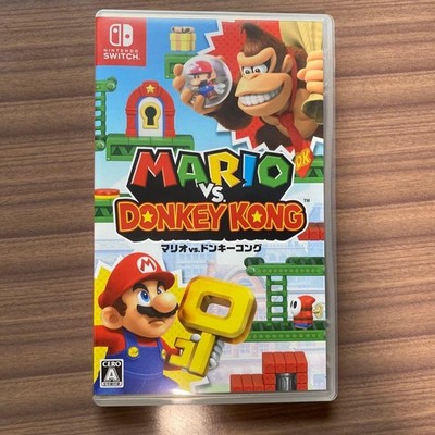 Mario vs Donkey Kong Switch NTSC-J CIB Japan Import Video Game Nintendo