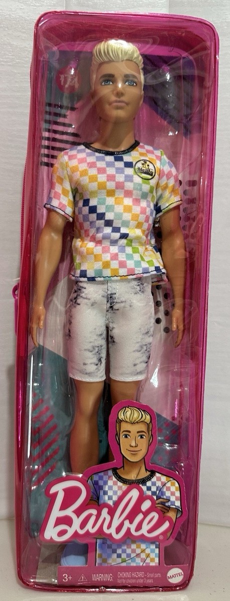 2020 Mattel Barbie Fashionistas Ken 174 #GRB90 Ken Barbie Doll
