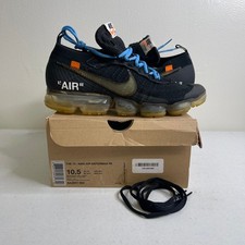 Size 10.5 - Nike Air VaporMax Off-White Black 2018 Pre Owned with Original Box