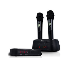 TJ Media TMW 80 Wireless Microphone Set Karaoke System Authentic