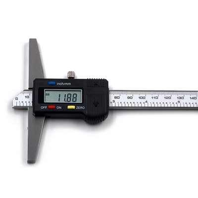 Oudtinx Digital Depth Caliper Electronic Gauge Rule 150mm 