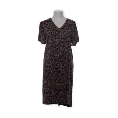American Vintage, Kleid, Größe: M, TUL133, Blau/Mehrfarbig, Viskose, Blumen #VKi