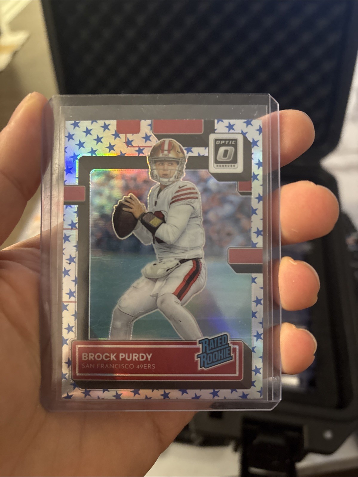 🌟 BROCK PURDY 2022 Donruss Optic Rated Rookie STARS PRIZM SSP RC #277