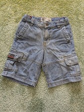 Vintage Gap Denim Cargo Shorts Boy's Sz 6 Kid's 100 Cotton
