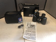 Tasco 8x30 mm 308 Binoculars With Case  Original Box Vtg 1984 Used Once
