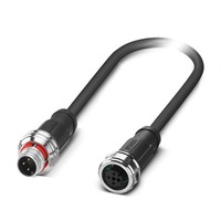 Phoenix Contact - SAC-3P-P12MS/ 0,3-PUR/P12FS SH - Sensor-/Aktor-Kabel - 1476834