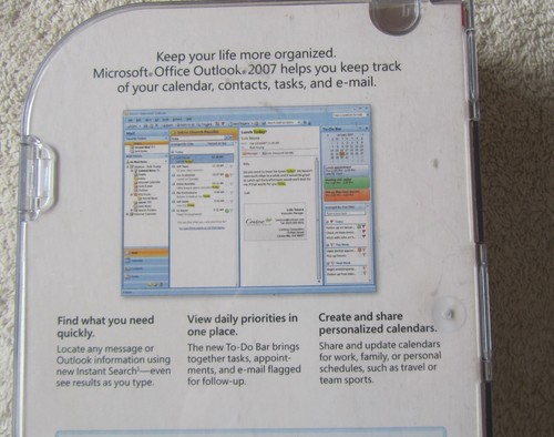 Microsoft Outlook 2007 Strumenti Calendario Email - Versione Completa, Product Key... - Foto 6 di 6