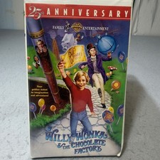 Willy Wonka and the Chocolate Factory VHS 25th Anniversary Edition Gene Wilder