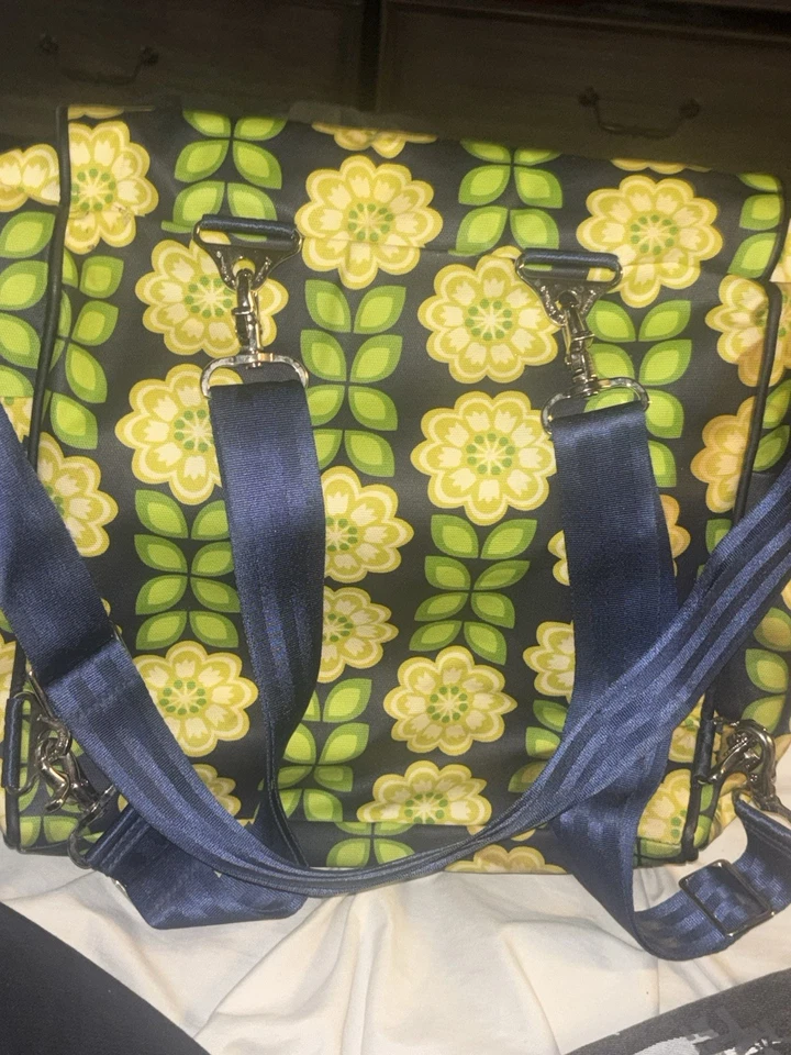 Petunia泡菜底方格背包尿布袋 — 第 2/4 张图片