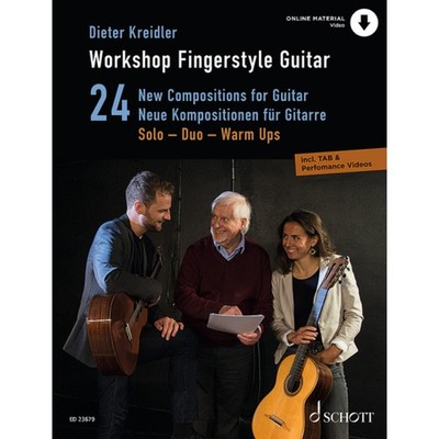Schott Music Workshop Fingerstyle Guitar - Noten Sammlung für Gitarre