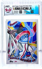 Ronald Acuna Jr. 2021 Topps Project70 #130 HGA 9 MINT Efdot 2002 Topps Design