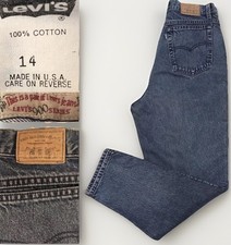 Vintage Levi  s 900 Series Jeans High Waist Tapered Leg 14 32 in Waist Mom Jeans