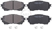 Bremsbelagsatz Scheibenbremse Vorne ABS 37977 FÜR Mazda BremsbelÄGe Belagsatz