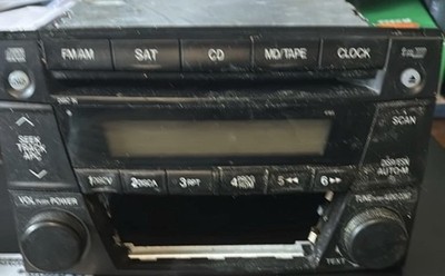 2004 2005 2006 Mazda MPV Radio AM/FM Receiver 6 CD Disc Player
