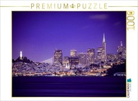 Calvendo Puzzle The San Francisco Skyline | 1000 Pieces, Finished Size 25.2 × 18