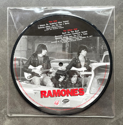 7'' Ramones - I Wanna Be Sedated - US Rhino Picture Disc