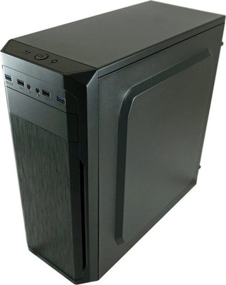 LC-Power 7039B Midi-Tower Gehäuse - Schwarz - ATX/mATX/mITX - PC Gehäuse NEU OVP
