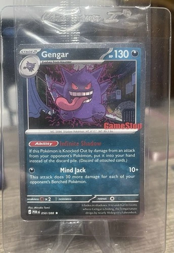 Gengar Perfect Order Gamestop Stamped Promo Card Sealed Pokemon TCG 050