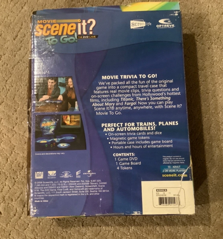 Movie Scene It? To Go! The DVD Game by Screen Life 2008 (1st Edition) - Image 3 of 4