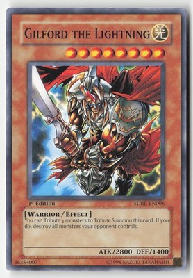 yugioh gilford the lightning deck Gilford the Lightning – Paramint main image 0