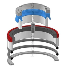 266-6140 Hydraulic Seal Kit For Caterpillar 226 236 246 262 226D Skid Steer Tilt