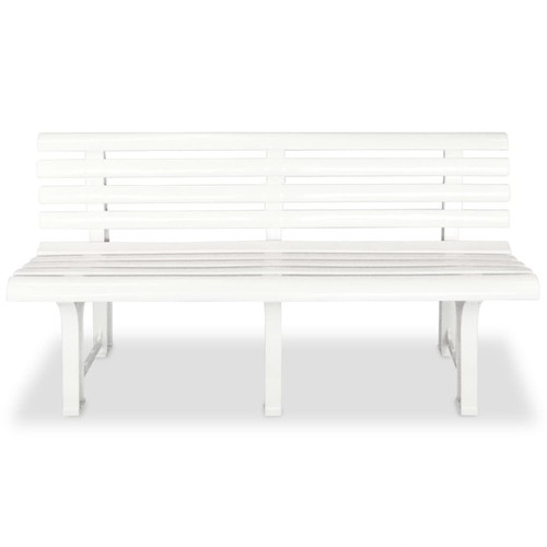 Kavolet Panca Da Giardino In Plastica Verde – 145,5 Cm Con Schienale – Resistente Alle Intemperie - 4