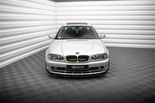 Maxton Design Frontlippe V.1 passend für BMW 3er Coupe E46 schwarz Hochglanz